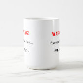 Mug Demandez-moi d'attaquer (Centre)