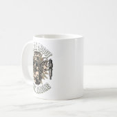 Mug Demandez-moi de parler de course de dragsters Funn (Devant gauche)