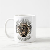 Mug Demandez-moi de parler de course de dragsters Funn (Gauche)