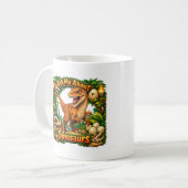 Mug Demandez-moi des dinosaures | Chocolat chaud | (Devant gauche)