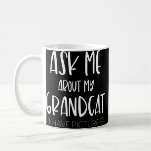 Mug Demandez-moi mon grand-chat grand-mère grand-père 