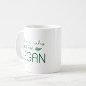 Mug Demandez-Moi Pourquoi Je Suis Vegan (Devant gauche)