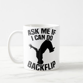 Mug Demandez-moi si je peux faire un Parkour salto arr