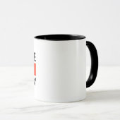 Mug Démanteler la suprématie blanche (Devant droit)