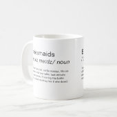 Mug Démarche demoiselles d'honneur définition proposit (Devant gauche)