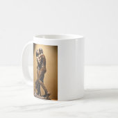 Mug d'emblée romantique : baiser unique (Devant gauche)