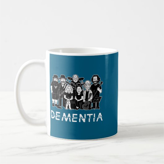 Mug Dementia New Black  (Gauche)