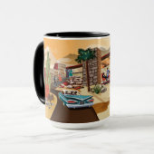 Mug Demeure moderne du milieu du siècle du désert Clif (Devant gauche)