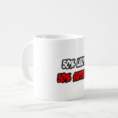Mug Demi Avocat...Demi Superhero (Devant gauche)
