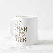 Mug Demi-café humain (Devant gauche)