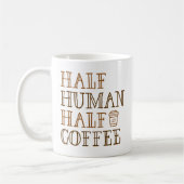 Mug Demi-café humain (Gauche)