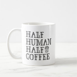 Mug Demi-café humain