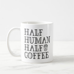 Mug Demi-café humain