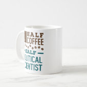 Mug Demi café moitié politologue (Devant gauche)