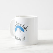 Mug Demi de hausse de dôme "je l'ai faite ! " (Devant gauche)