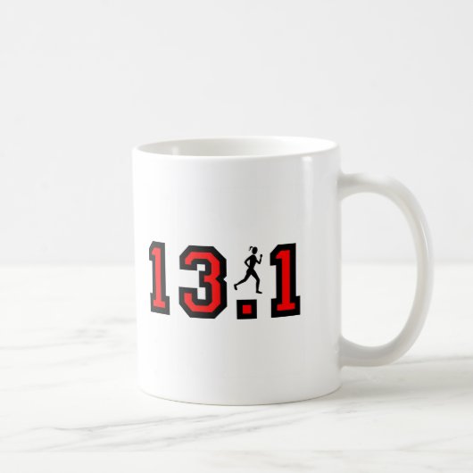 Mug Demi de marathon des femmes (Droite)