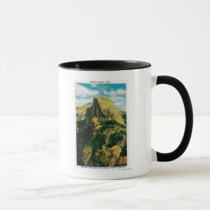 Mug Demi de repos de dôme et de nuage de point de