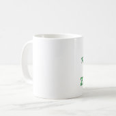 Mug Demi de tueur de zombi d'assistant d'enseignement (Devant gauche)