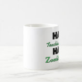 Mug Demi de tueur de zombi d'assistant d'enseignement (Centre)