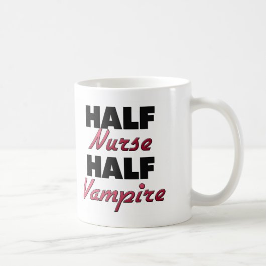 Mug Demi de vampire de demi d'infirmière (Droite)