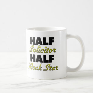 Mug Demi de vedette du rock de demi d'avocat-conseil
