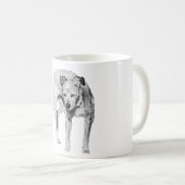 Mug Demi-fermeture des yeux (Devant droit)
