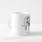 Mug Demi-fermeture des yeux (Devant gauche)