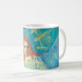 Mug Demi-figure d'un ange par Vincent van Gogh (Devant droit)