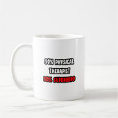 Mug Demi-physiothérapeute ... Half Superhero (Gauche)
