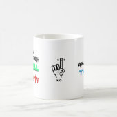Mug Demi plein ou demi vide (Centre)