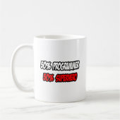 Mug Demi-programmeur...Demi-Superhero (Gauche)