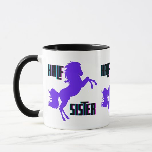 Mug Demi-Soeur Pony Violet frère (Gauche)