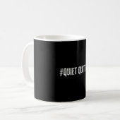 Mug Démission silencieuse (Devant gauche)