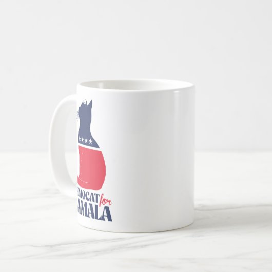 Mug Démocrate de Kamala (Devant gauche)