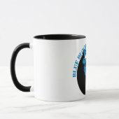 Mug démocrate de sang bleu. (Gauche)