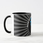 Mug démocrate de sang bleu. (Gauche)