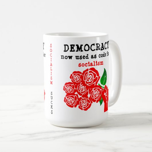 Mug Démocratie (Devant droit)