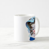 Mug Démocratie Belle Head Vase Bonnet Lady (Devant droit)