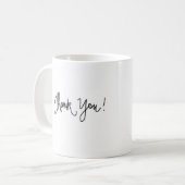 Mug Demoiselle d'honneur de petit pain de Merci longue (Devant gauche)