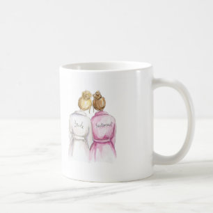 Mug Demoiselle d'honneur ? Domestique blonde de blonde