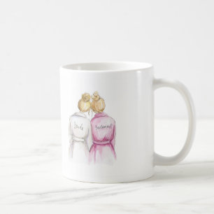 Mug Demoiselle d'honneur ? Domestique blonde de petit