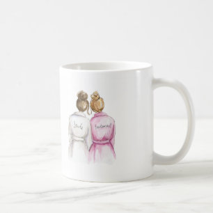 Mug Demoiselle d'honneur ? Domestique blonde de petit
