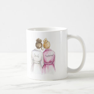 Mug Demoiselle d'honneur ? Domestique de petit pain de