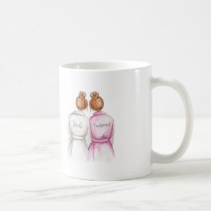 Mug Demoiselle d'honneur ? Domestique rouge de petit