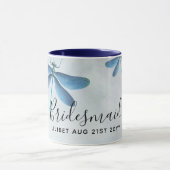 Mug Demoiselle d'honneur DragonFly Cadeaux Personnalis (Centre)