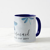 Mug Demoiselle d'honneur DragonFly Cadeaux Personnalis (Devant droit)