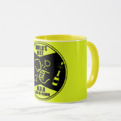 Mug Demoiselle d'honneur du monde (Devant droit)