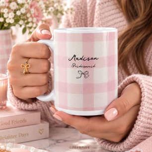 Mug Demoiselle d'honneur Témoin Cadeau de cortège de m