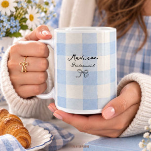 Mug Demoiselle d'honneur Témoin de la Mariée Cadeau de