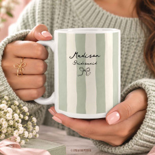 Mug Demoiselle d'honneur Témoin de la Mariée Cadeau de